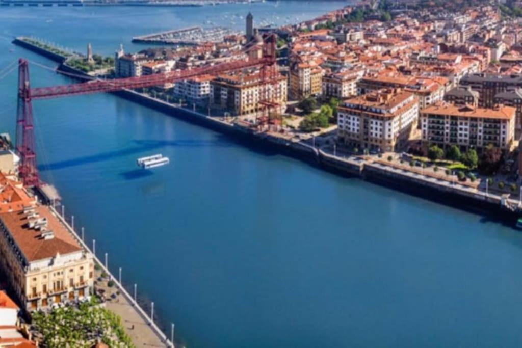 Apartamento Puente Colgante Getxo Exteriör bild